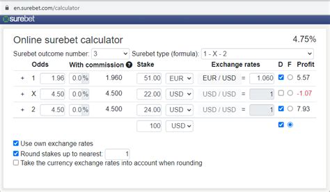surebet returns calculator|Surebet Calculator / SureBet .